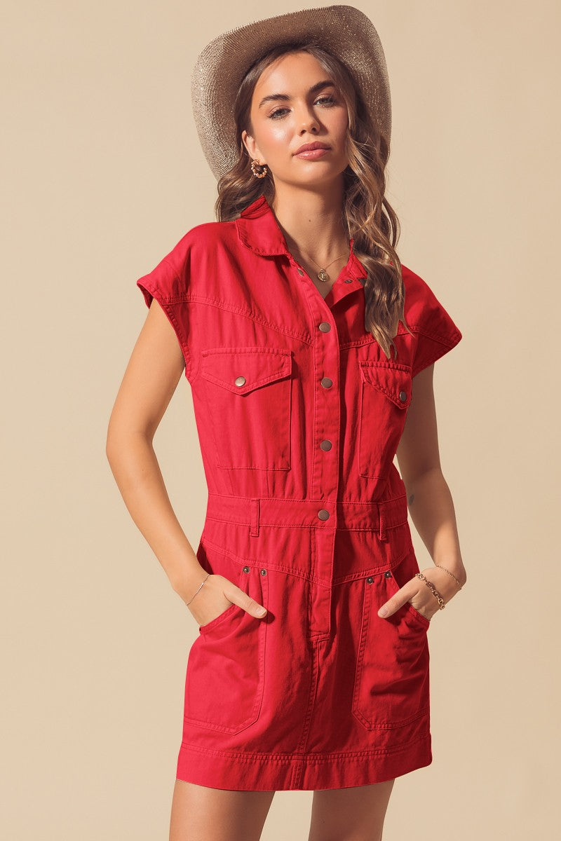 Vestido Amaya Rojo