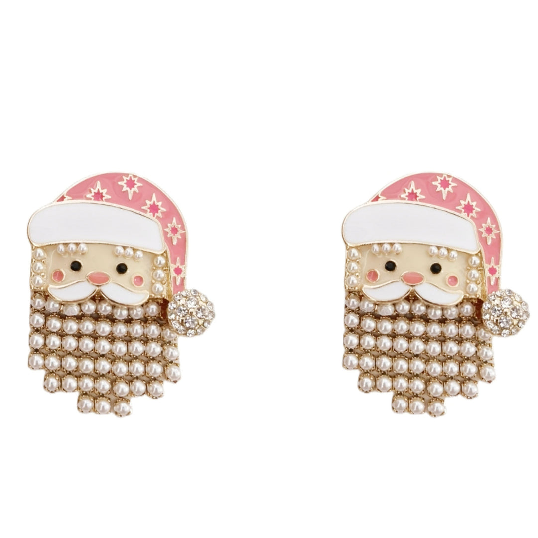 Aretes Cute Santa