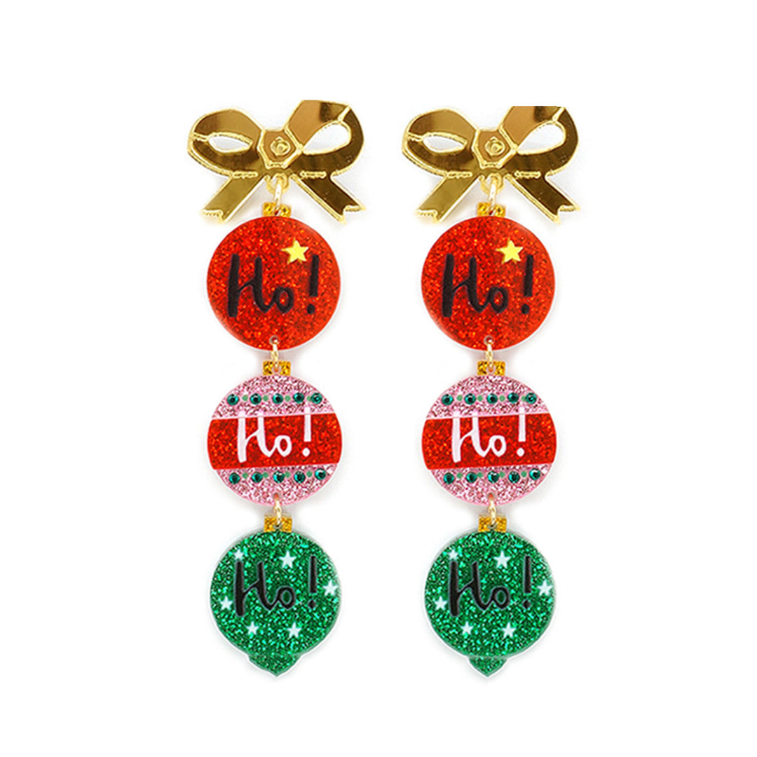 Aretes Ho Ho Ho