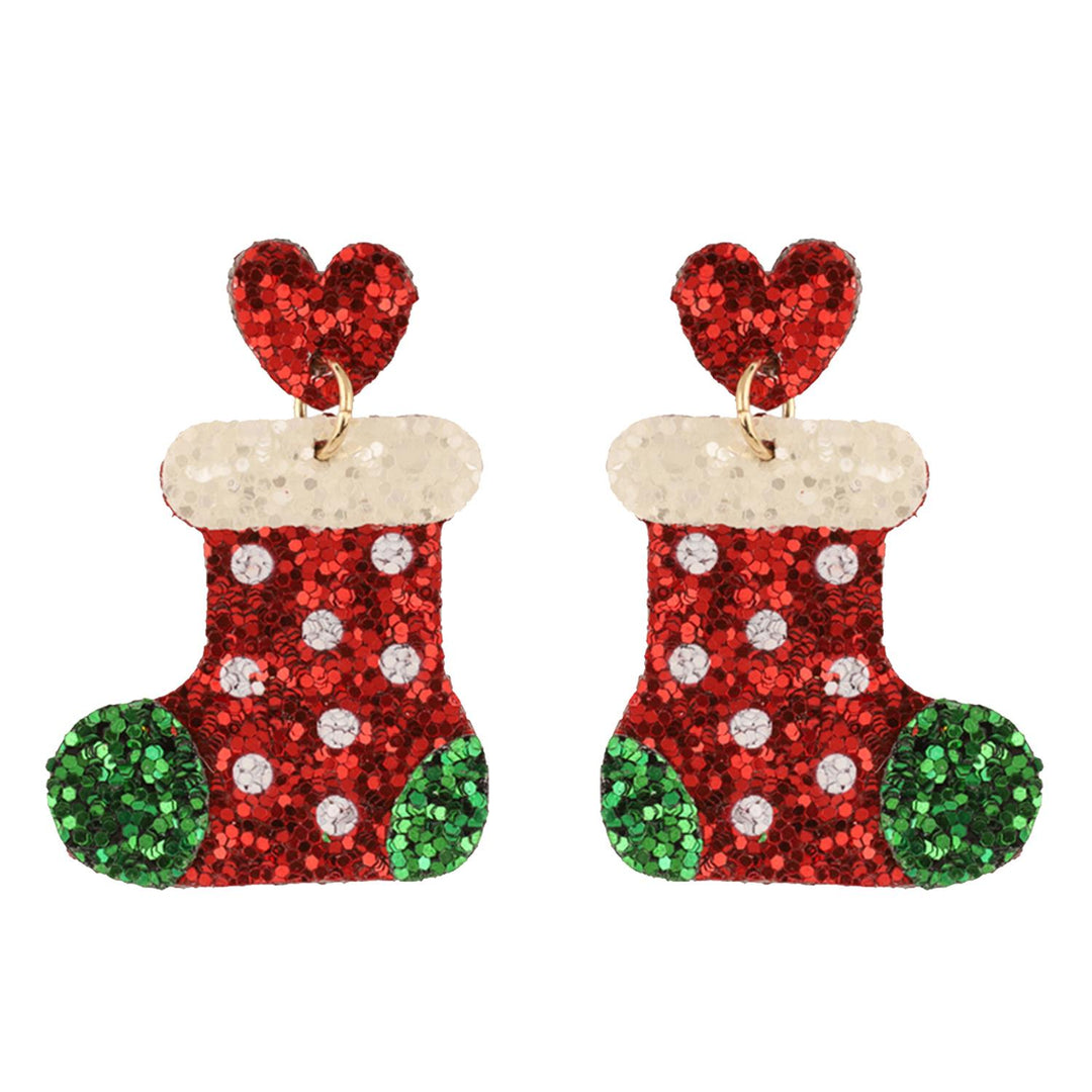 Aretes Santa’s Boots