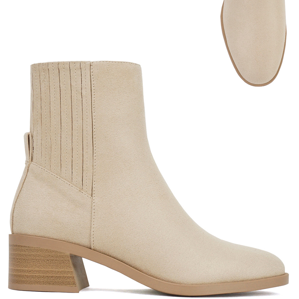 Botines Lola Beige
