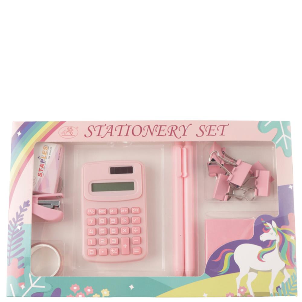 Stationary Set Magic Pink