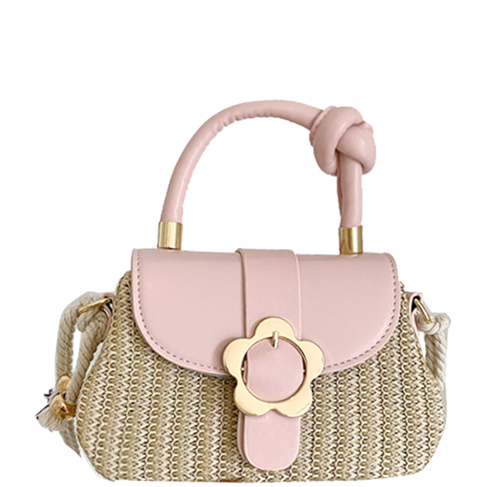 Bolso Flowers Rosado