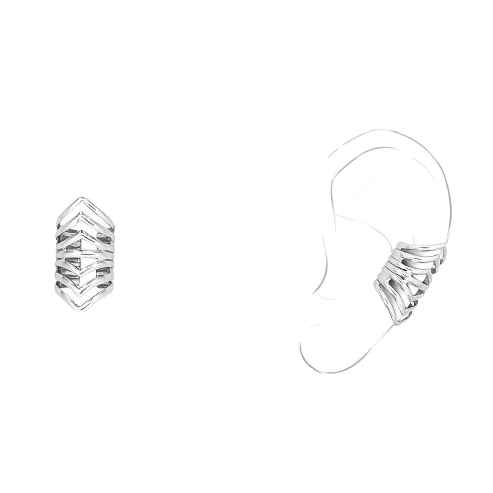 Earcuff Zia Silver