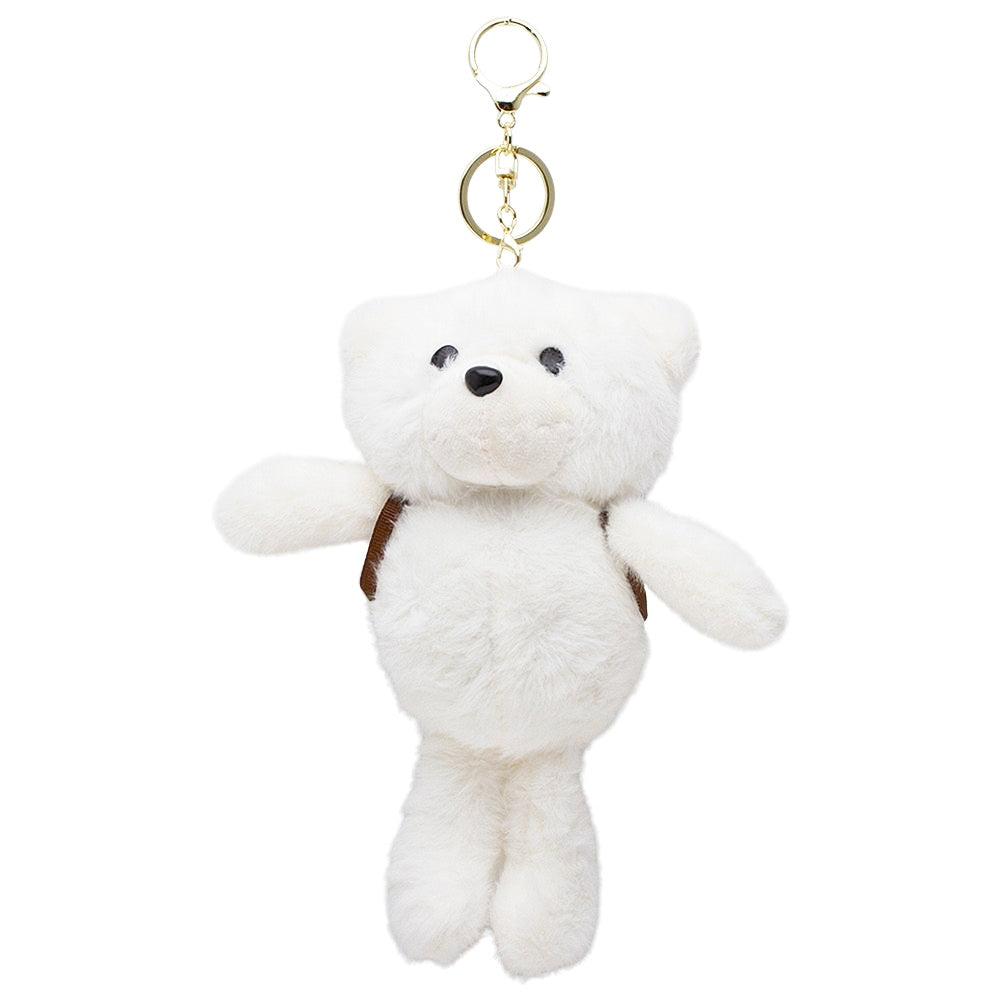Llavero Cozy Bear White