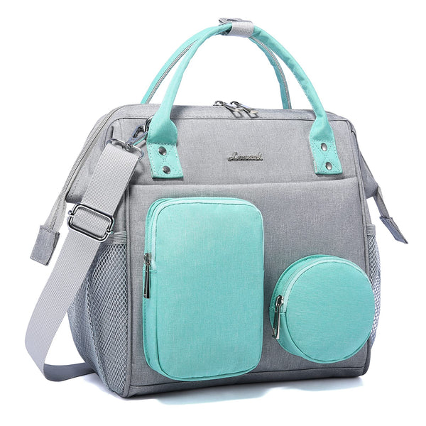 Lunch Bag Grey-Mint