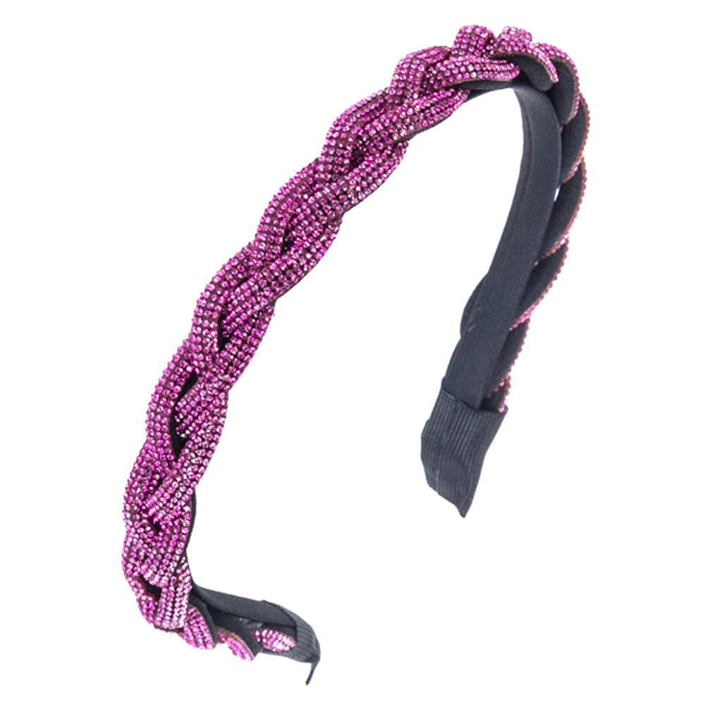Diadema Rapunzel Fucsia