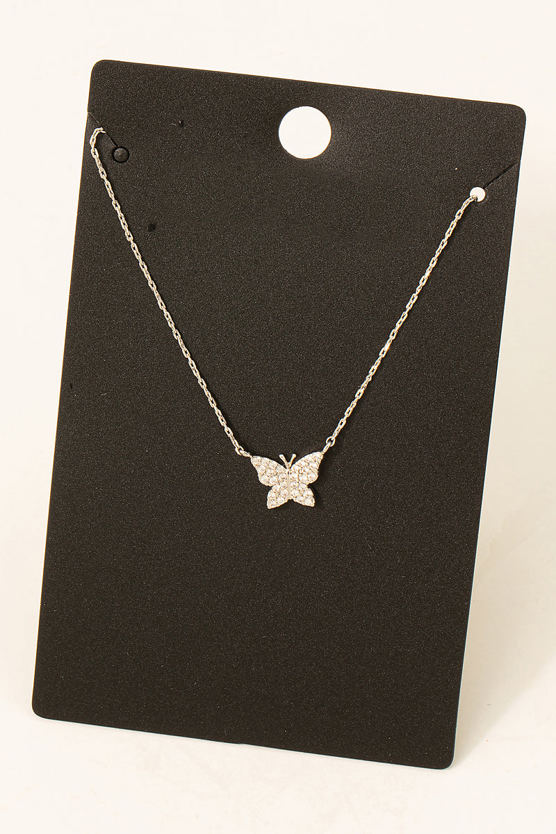 Cadena Silver Butterfly