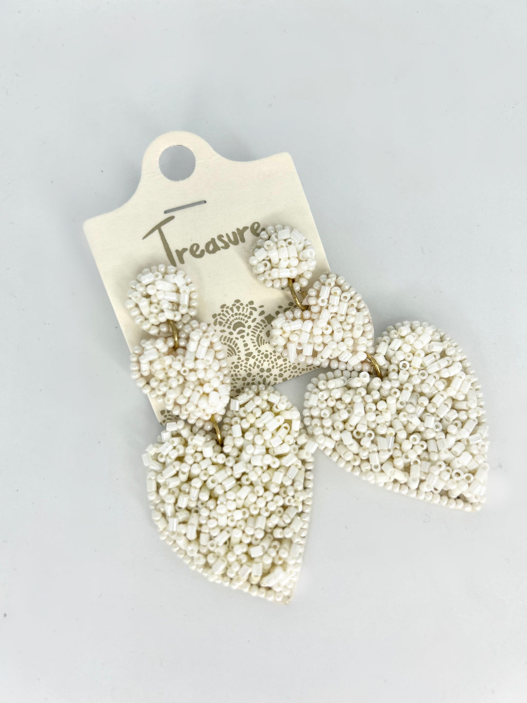 Aretes White Queen