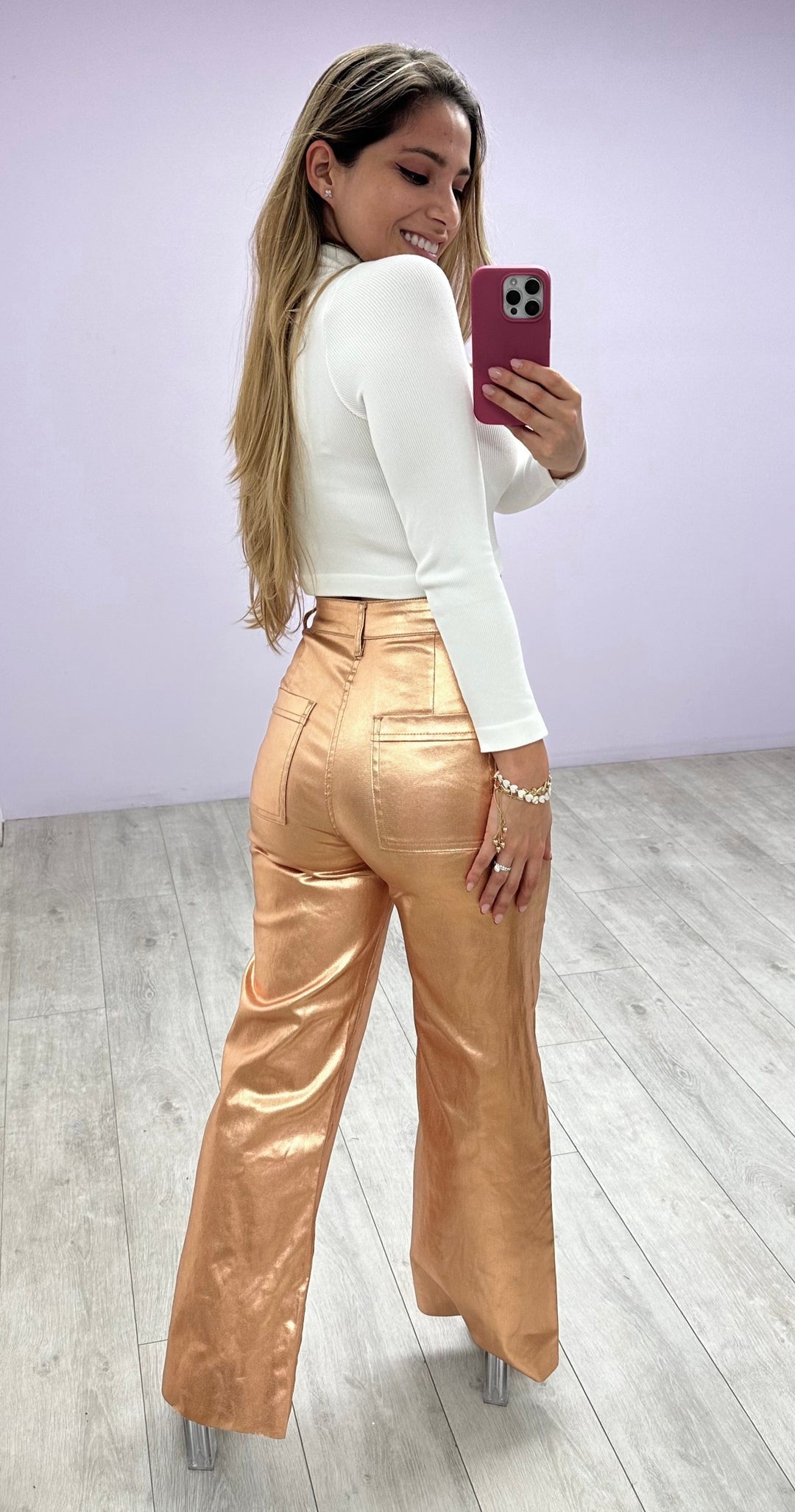 Pantalón Thea Bronce
