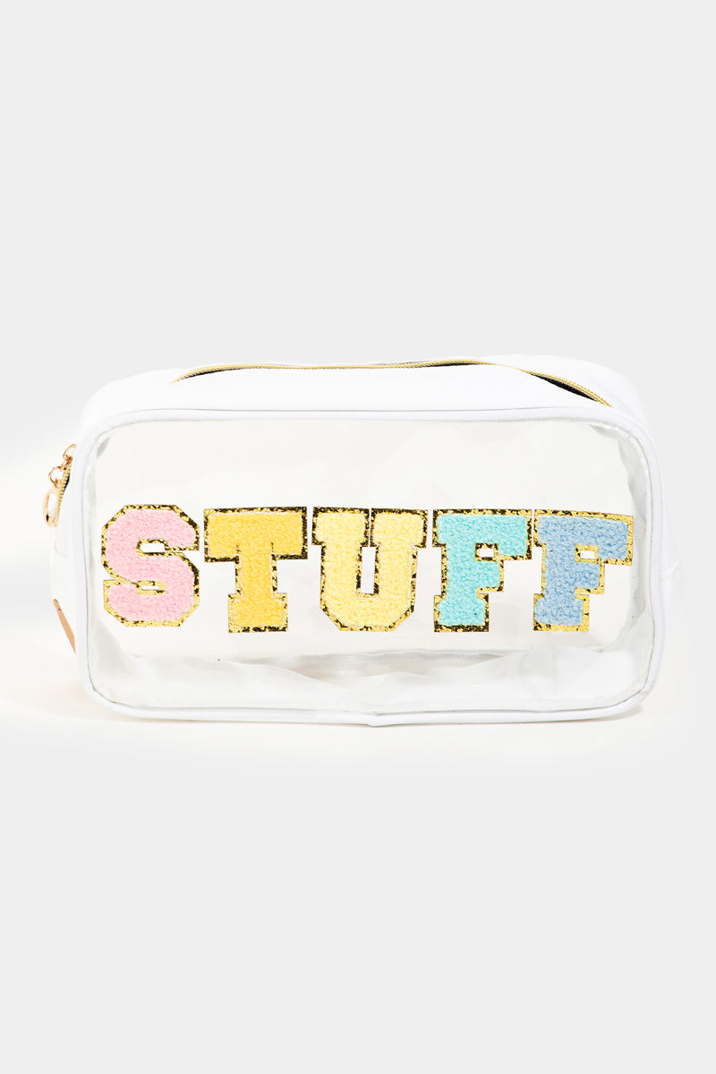 Cosmetiquera Stuff Blanco