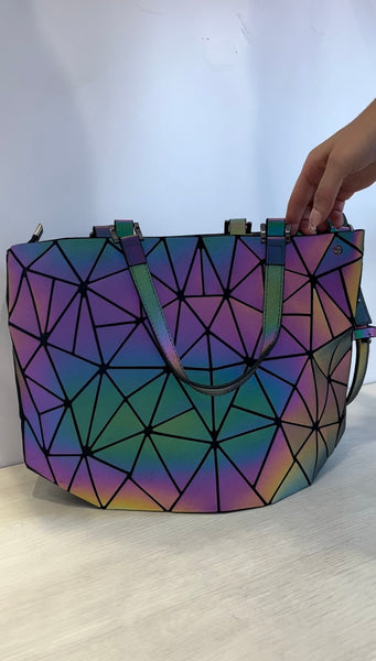 Bolso Geo Holographic