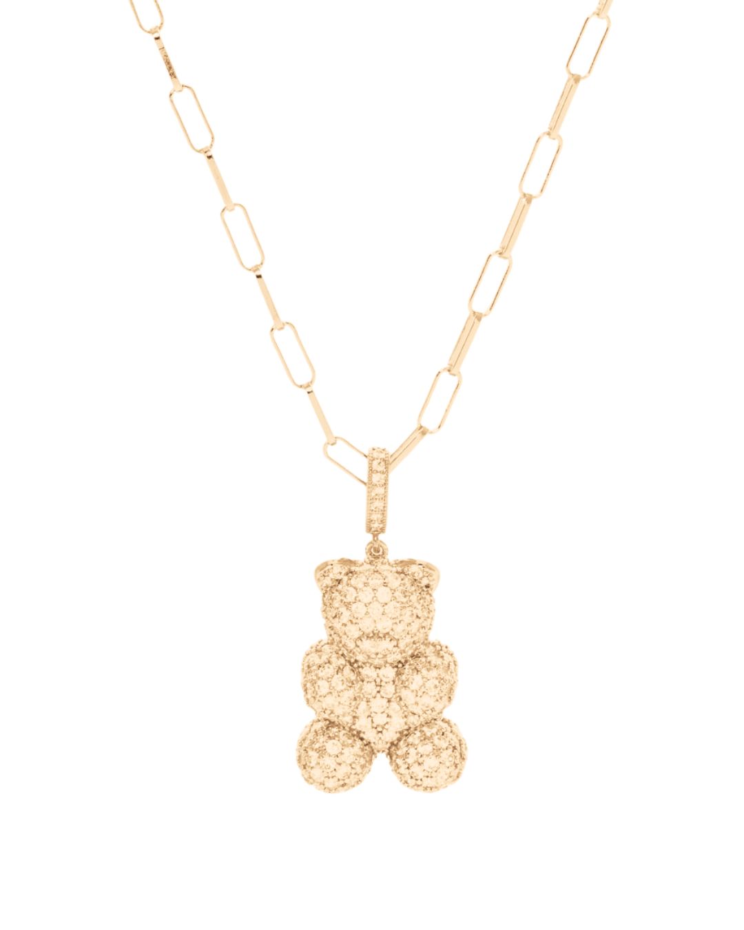 Collar Baby Bear Gold