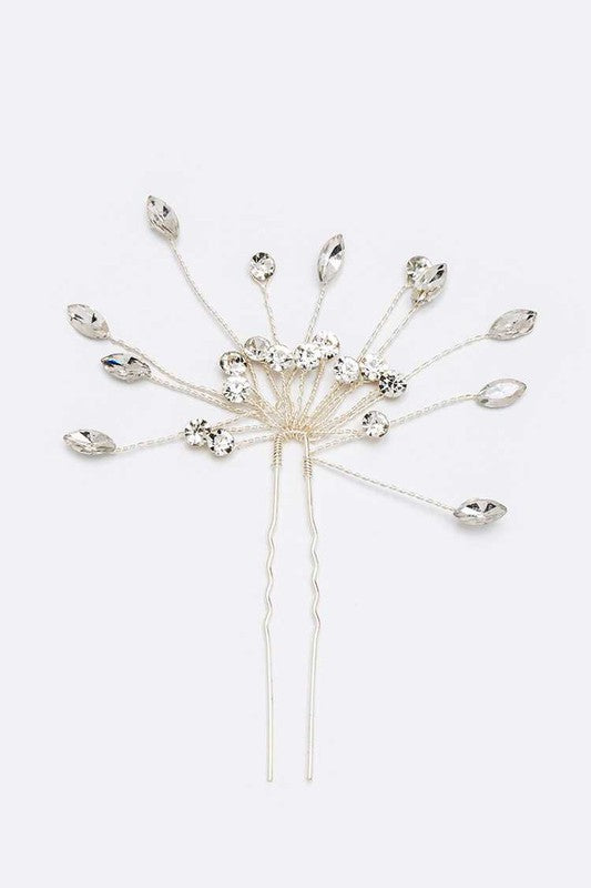 Clip Dandelion Silver