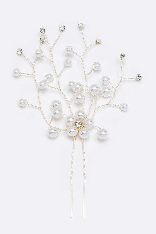 Clip Flower Silver