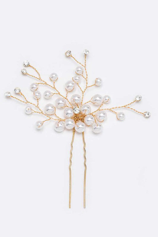 Clip Flower Gold