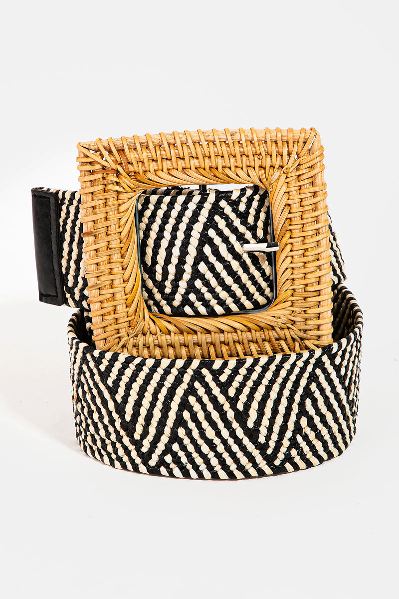 Faja Braided Black and White