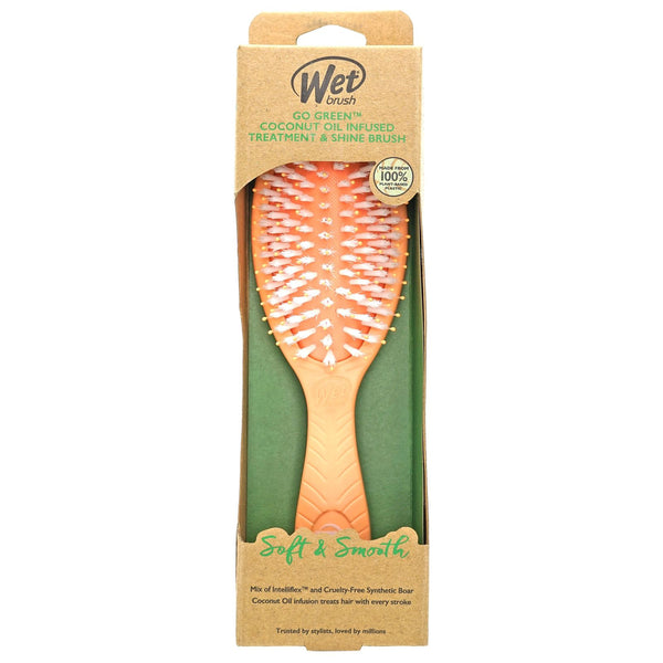 Cepillo Wet Brush Go Green Oil Infused Treatment & Shine Coconut Oil