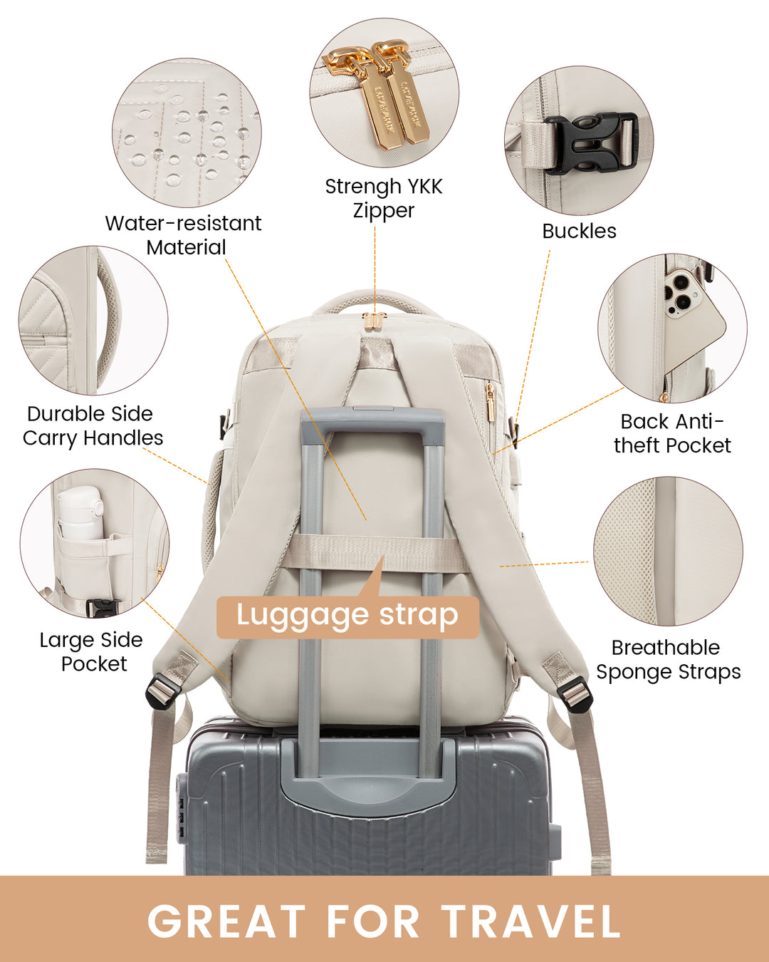 Bulto Lima Ivory  (Travel Bag)