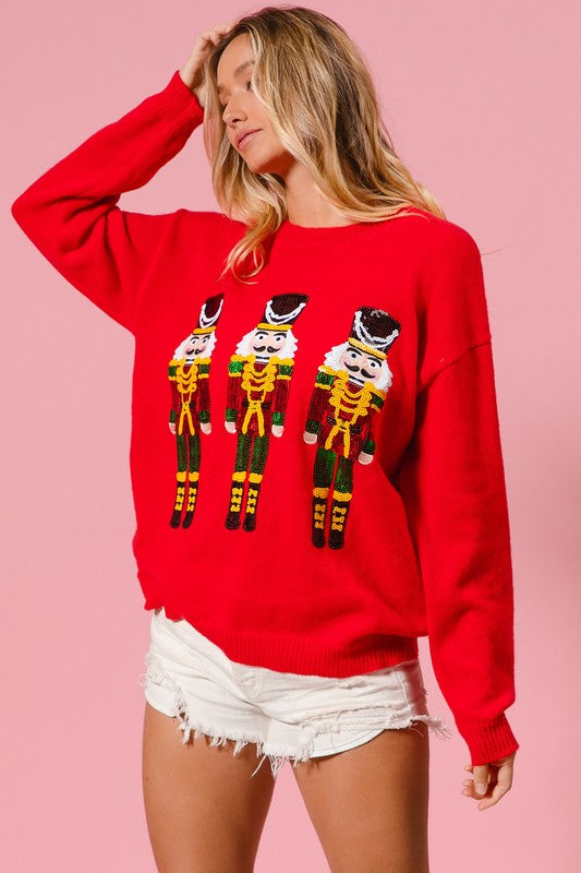 Sweater Nutcracker Knight Knit