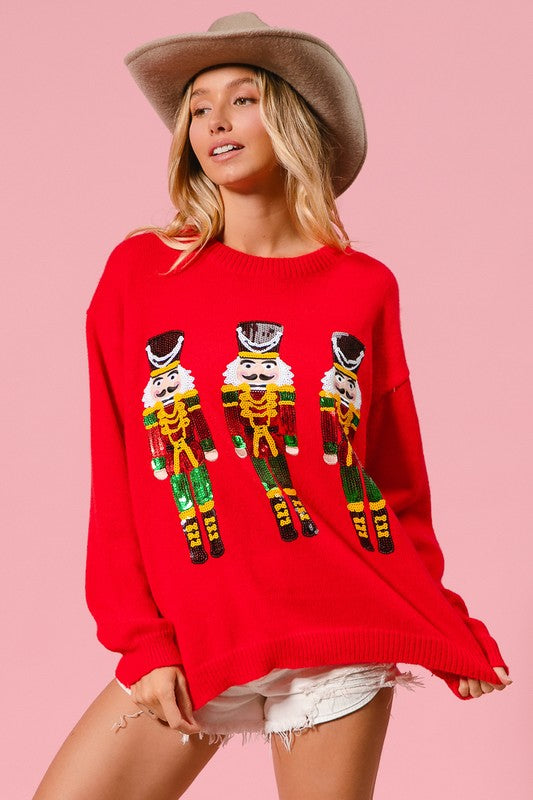 Sweater Nutcracker Knight Knit