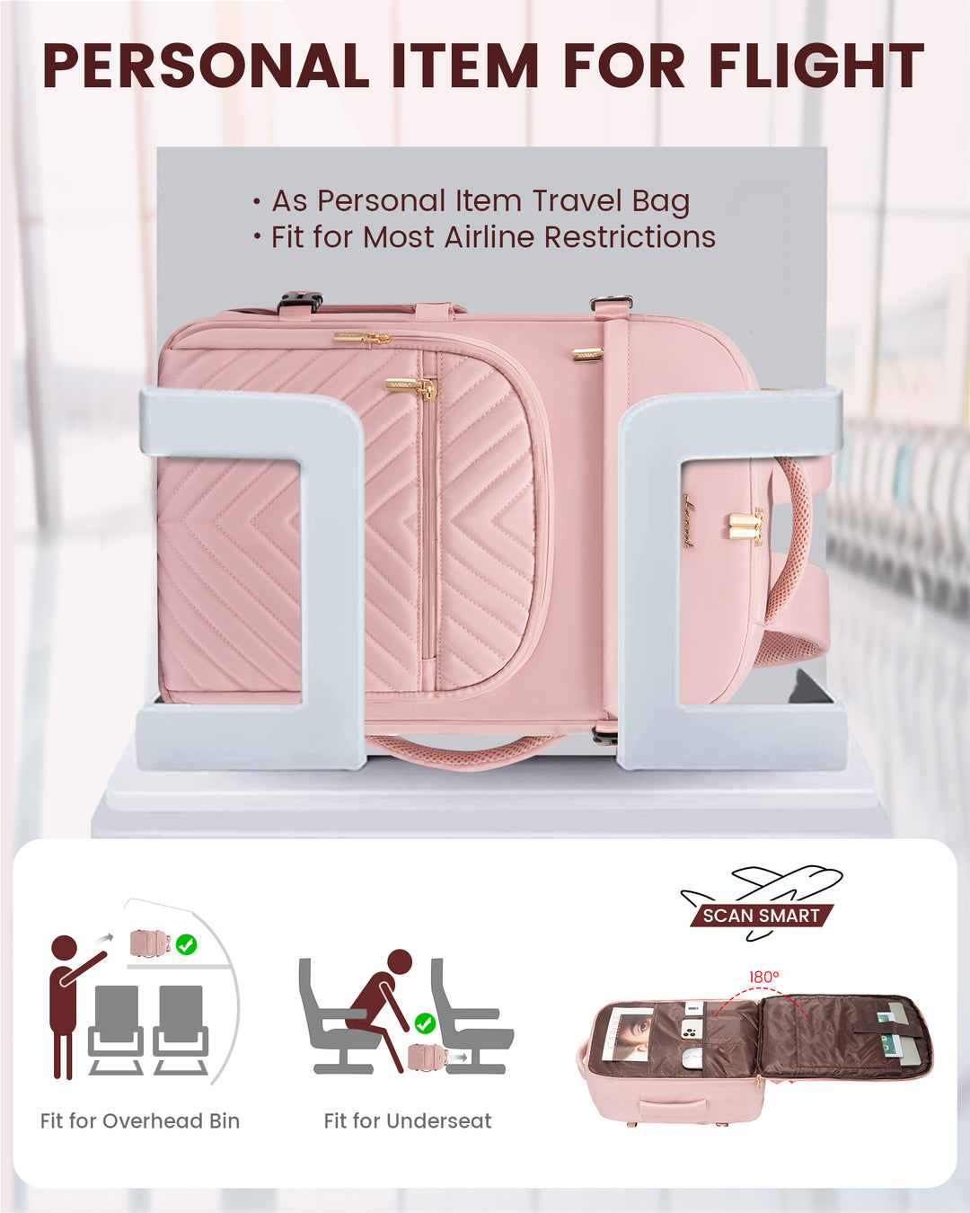 Bulto Lima Rosa  (Travel Bag)