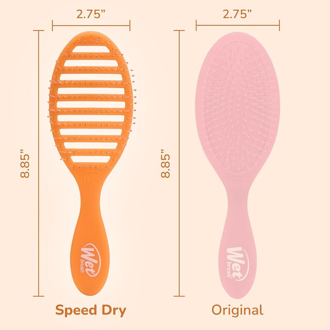 Cepillo Wet Brush Speed Dry Summer Quenchers Orange Crush