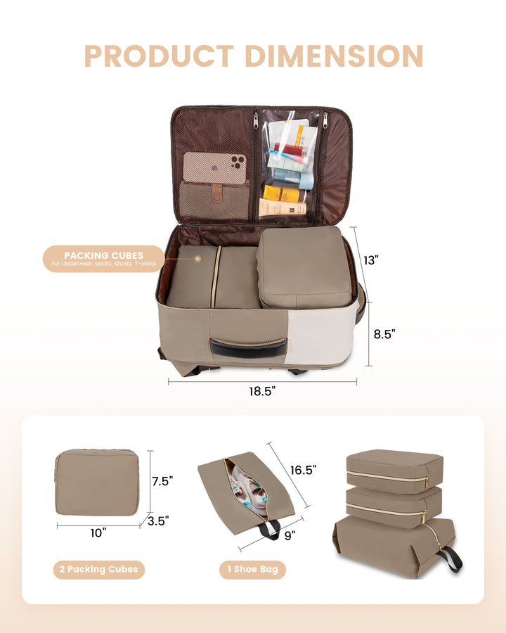 Bulto Nasca Beige (Travel Bag)