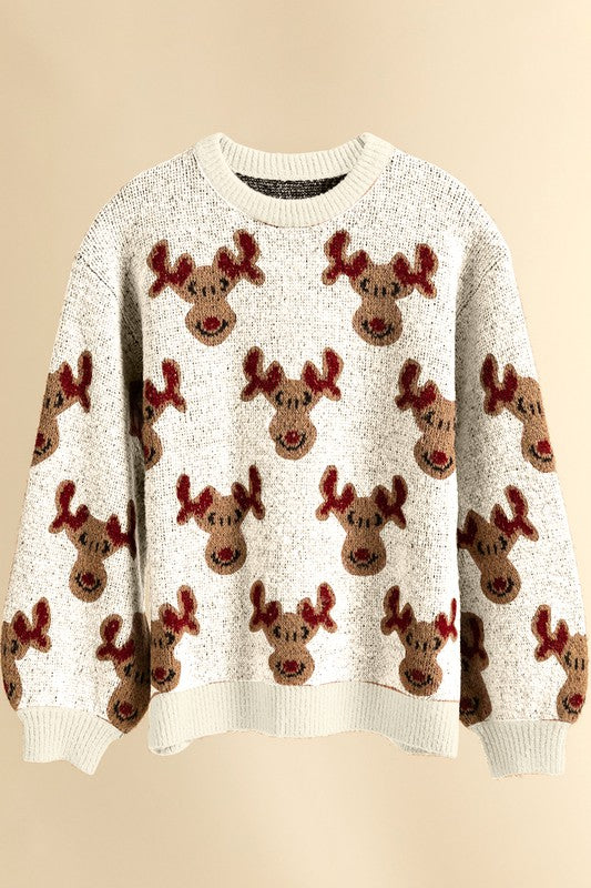 Sweater Happy Reindeers