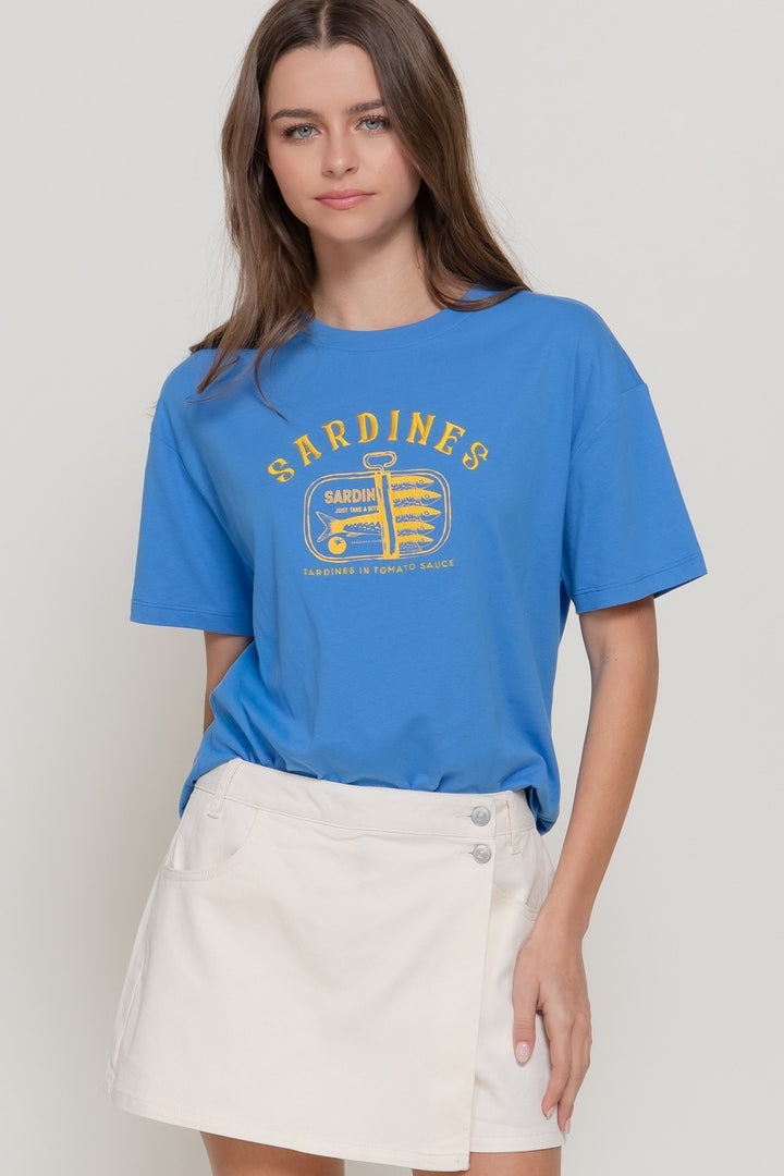 Blusa Sardines Blue