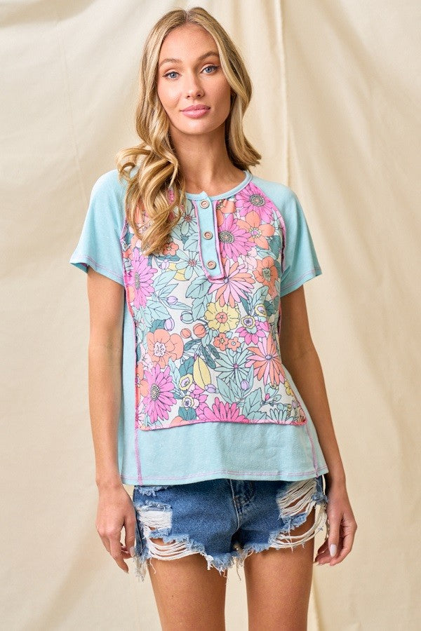 Blusa Marisol Turquesa
