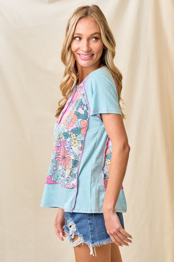 Blusa Marisol Turquesa