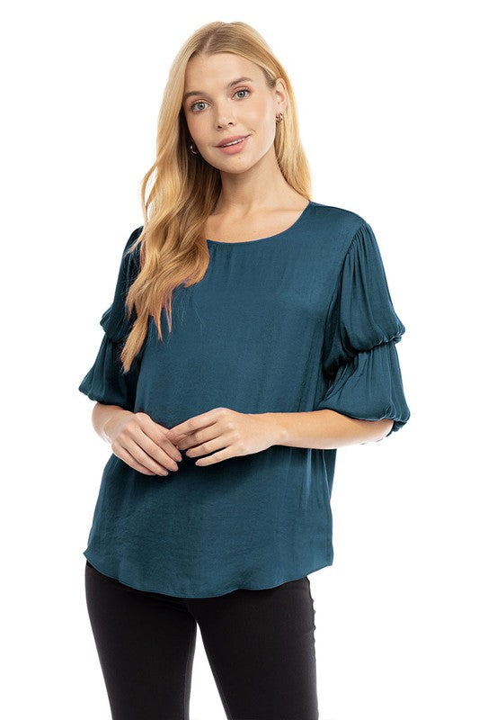 Blusa Betsy Teal