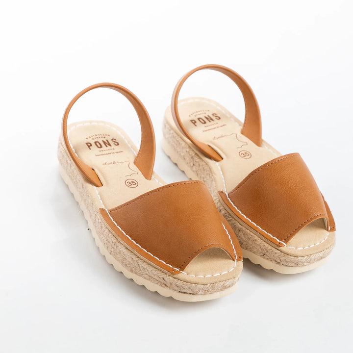 Sandalias Pons Zurich Vegan Camel