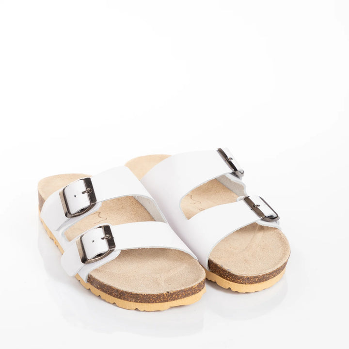 Sandalias Pons Stuttgart Natur Blanco