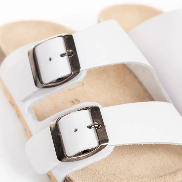Sandalias Pons Stuttgart Natur Blanco