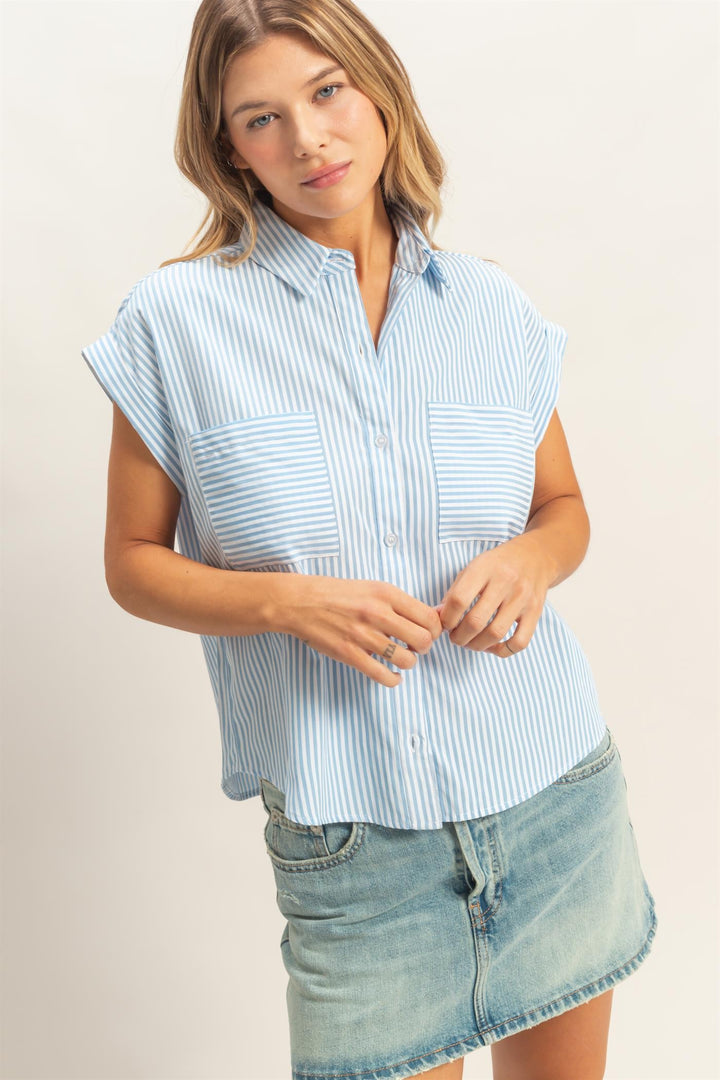 Blusa Fabiana Celeste