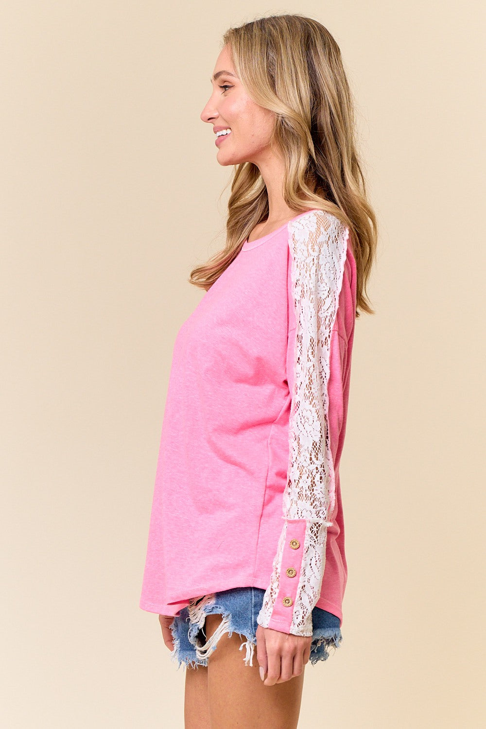 Blusa Charlotte Rosado
