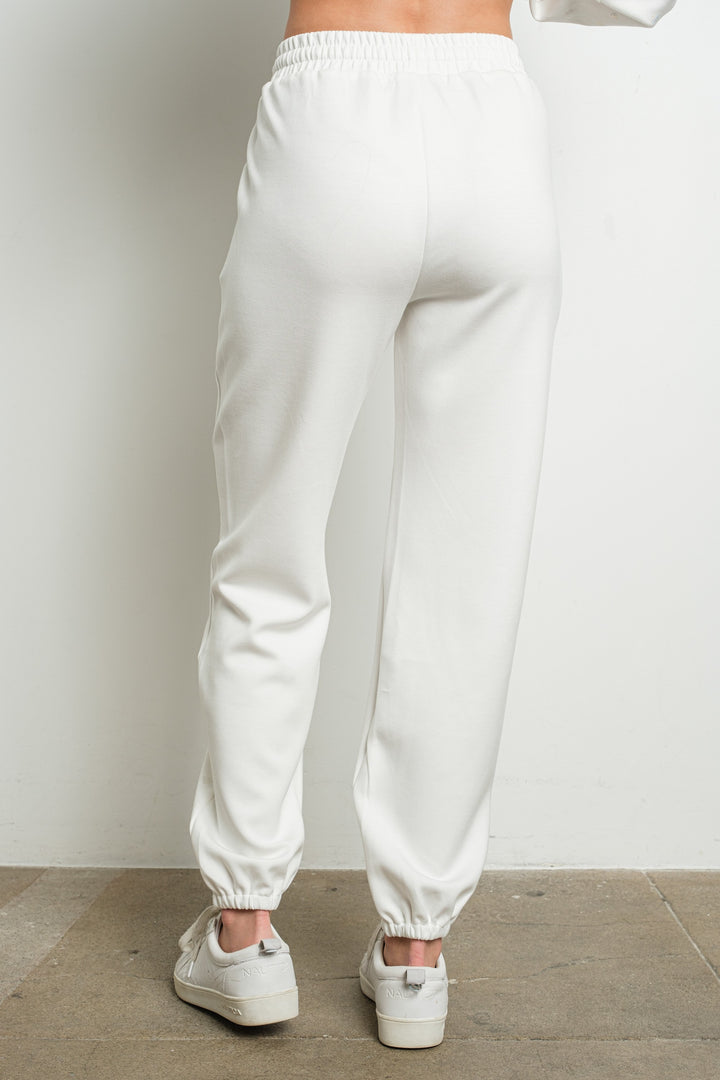 Jogger Glimmer Heart White