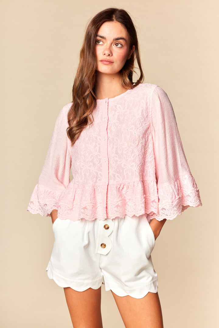 Blusa June Blush Pink