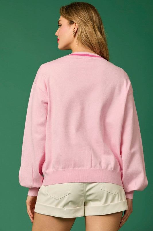 Cardigan Pink Nutty