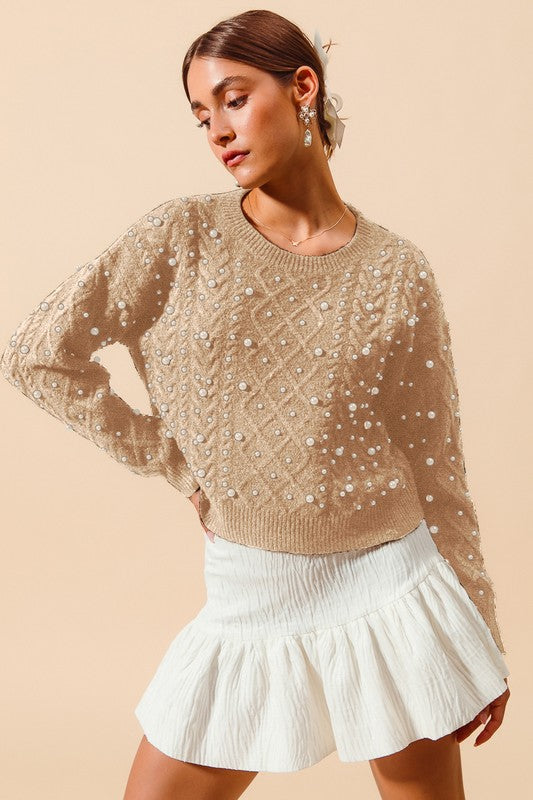 Sweater Snow Fall Beige