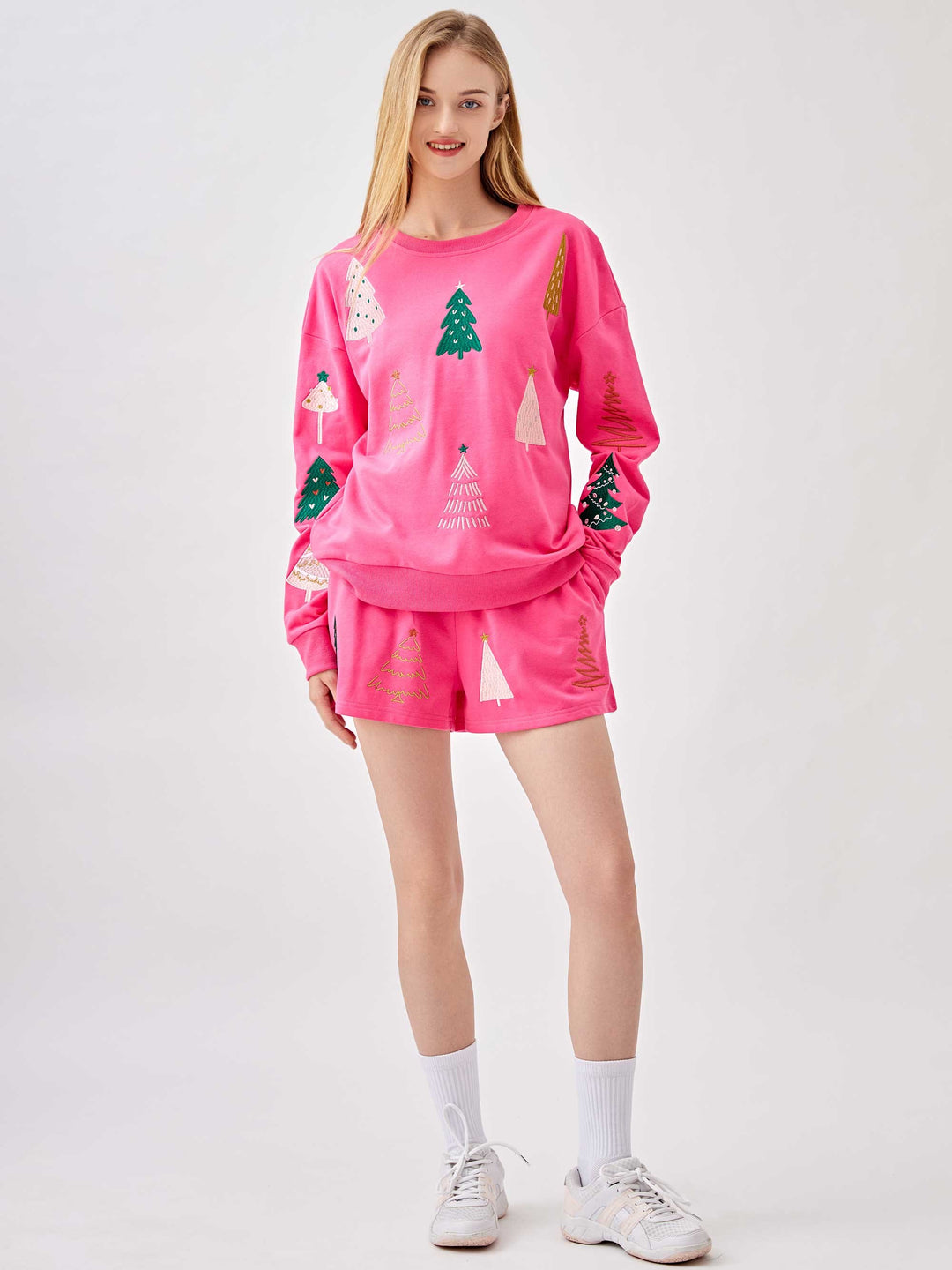 Sweater Pink Christmas