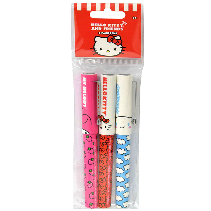 Lapiceros Kitty´s Friends 3pack
