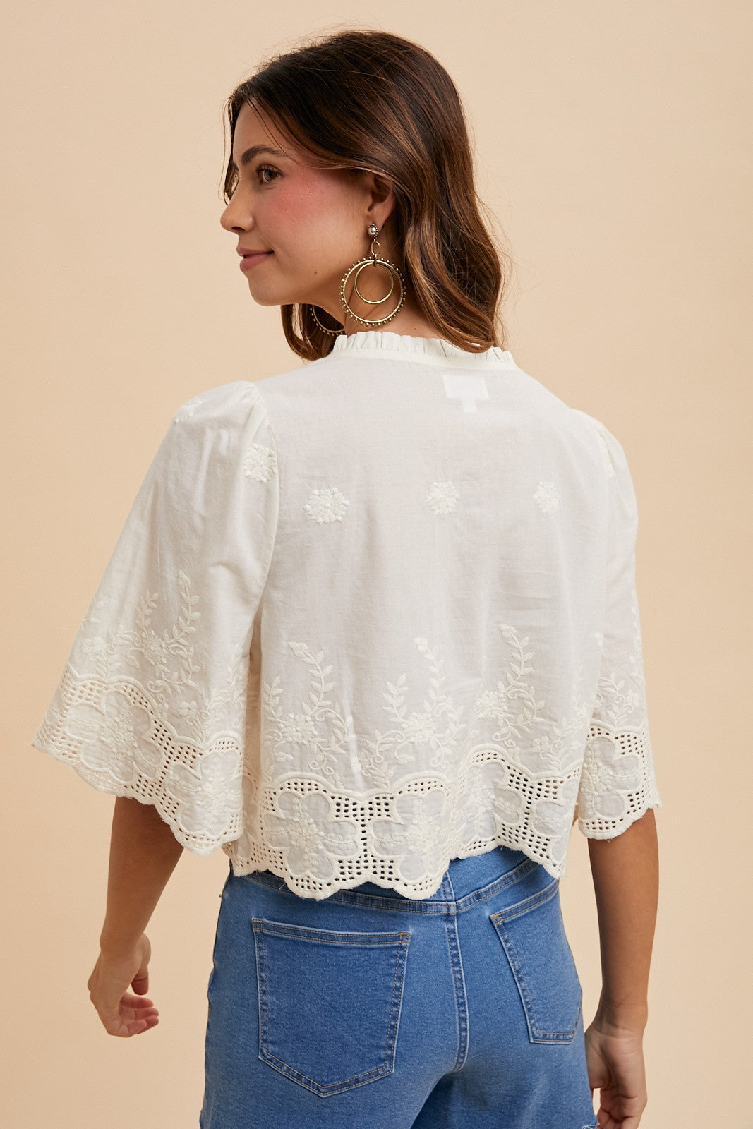 Blusa Cecilia Ivory