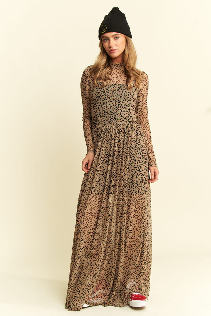 Vestido Roar Brown