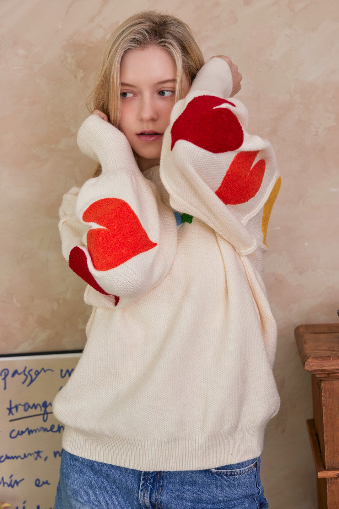 Sweater Heart Pop