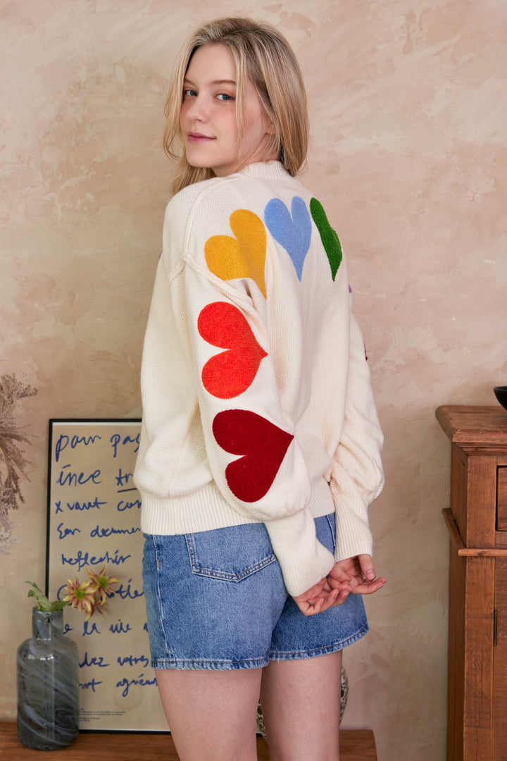 Sweater Heart Pop