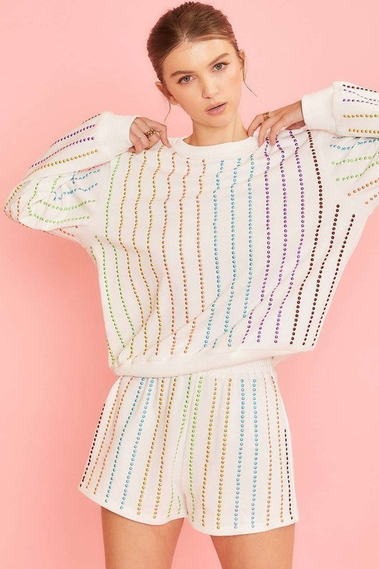 Sweater Rainbow Stripes