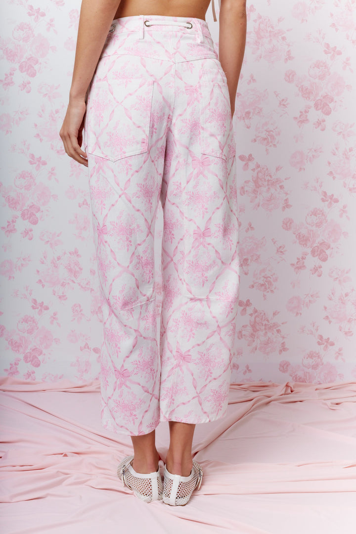 Pantalon Francesca Rosa